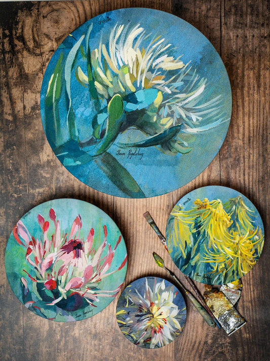 Artist Collection Food Covers Fynbos - Set of 4
