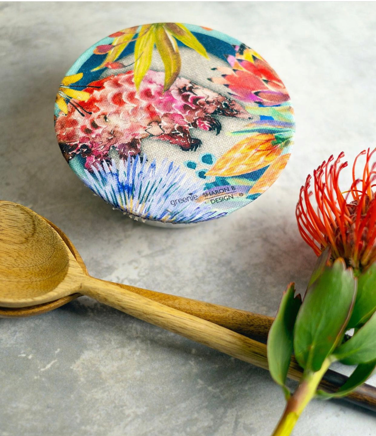 Artist Collection Food Covers Endangered Species - Set of 4