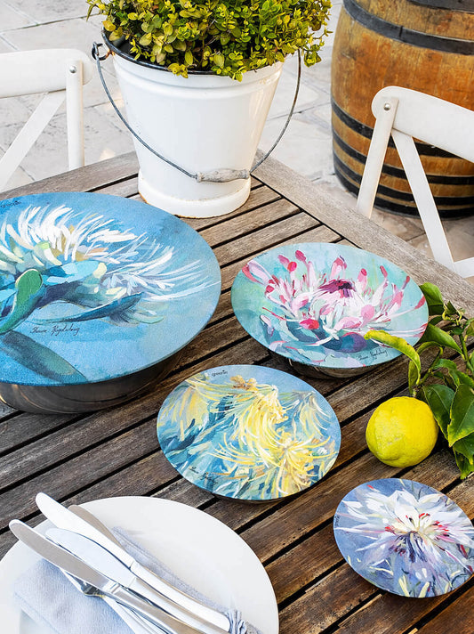 Artist Collection Food Covers Fynbos - Set of 4